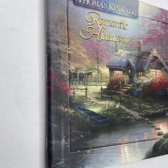 Thomas Kinkade Lighted Path Collection Romantic Hideaways 1997, Hardcover Book - Picture 2 of 9